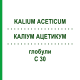 КАЛІУМ АЦЕТИКУМ (KALIUM ACETICUM) C 30 глобули 10 г - Гомеопатія DHU