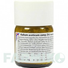 КАЛИУМ АЦЕТИКУМ (KALIUM ACETICUM) D 6 тритурация 50 г - Гомеопатия WELEDA