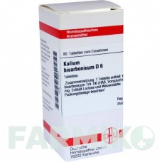 КАЛІУМ БІКАРБОНІКУМ (KALIUM BICARBONICUM) D 6 таблетки 80 шт - Гомеопатія DHU