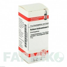 КАЛІУМ БІХРОМІКУМ (KALIUM BICHROMICUM) C 6 глобули 10 г - Гомеопатія DHU