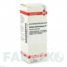КАЛІУМ БІХРОМІКУМ (KALIUM BICHROMICUM) D 12 розчин 20 мл - Гомеопатія DHU