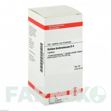 КАЛІУМ БІХРОМІКУМ (KALIUM BICHROMICUM) D 4 таблетки 200 шт - Гомеопатія DHU