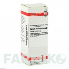 КАЛІУМ БІХРОМІКУМ (KALIUM BICHROMICUM) D 6 розчин 20 мл - Гомеопатія DHU