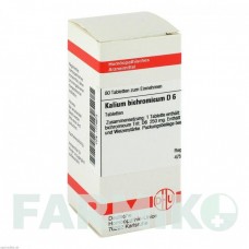 КАЛІУМ БІХРОМІКУМ (KALIUM BICHROMICUM) D 6 таблетки 80 шт - Гомеопатія DHU