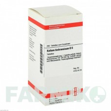 КАЛІУМ БІХРОМІКУМ (KALIUM BICHROMICUM) D 6 таблетки 200 шт - Гомеопатія DHU