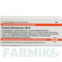 КАЛІУМ БІХРОМІКУМ (KALIUM BICHROMICUM) LM VI глобули 5 г - Гомеопатія DHU