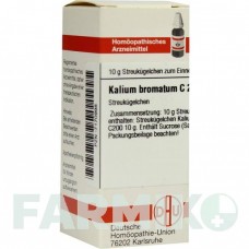 КАЛІУМ БРОМАТУМ (KALIUM BROMATUM) C 200 глобули 10 г - Гомеопатія DHU