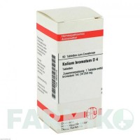 КАЛИУМ БРОМАТУМ (KALIUM BROMATUM) D 4 таблетки 80 шт - Гомеопатия DHU