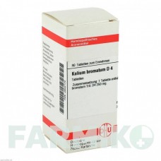 КАЛІУМ БРОМАТУМ (KALIUM BROMATUM) D 4 таблетки 80 шт - Гомеопатія DHU