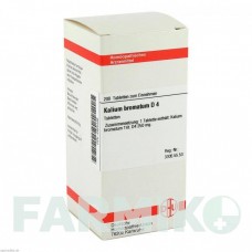 КАЛІУМ БРОМАТУМ (KALIUM BROMATUM) D 4 таблетки 200 шт - Гомеопатія DHU