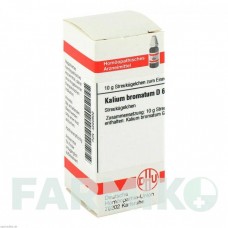 КАЛІУМ БРОМАТУМ (KALIUM BROMATUM) D 6 глобули 10 г - Гомеопатія DHU