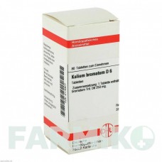 КАЛІУМ БРОМАТУМ (KALIUM BROMATUM) D 6 таблетки 80 шт - Гомеопатія DHU