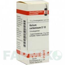 КАЛІУМ КАРБОНІКУМ (KALIUM CARBONICUM) D 10 глобули 10 г - Гомеопатія DHU