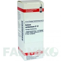 КАЛІУМ КАРБОНІКУМ (KALIUM CARBONICUM) D 12 розчин 20 мл - Гомеопатія DHU