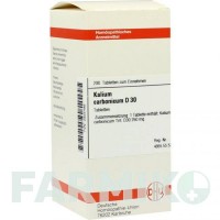 КАЛІУМ КАРБОНІКУМ (KALIUM CARBONICUM) D 30 таблетки 200 шт - Гомеопатія DHU