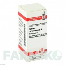 КАЛІУМ КАРБОНІКУМ (KALIUM CARBONICUM) D 4 глобули 10 г - Гомеопатія DHU