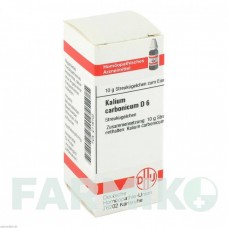 КАЛІУМ КАРБОНІКУМ (KALIUM CARBONICUM) D 6 глобули 10 г - Гомеопатія DHU