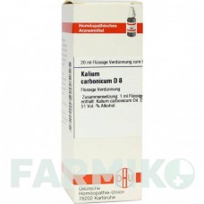 КАЛІУМ КАРБОНІКУМ (KALIUM CARBONICUM) D 8 розчин 20 мл - Гомеопатія DHU