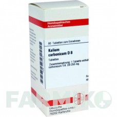 КАЛІУМ КАРБОНІКУМ (KALIUM CARBONICUM) D 8 таблетки 80 шт - Гомеопатія DHU