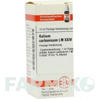 КАЛІУМ КАРБОНІКУМ (KALIUM CARBONICUM) LM XXIV розчин 10 мл - Гомеопатія DHU