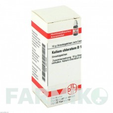 КАЛІУМ ХЛОРАТУМ (KALIUM CHLORATUM) D 12 глобули 10 г - Гомеопатія DHU
