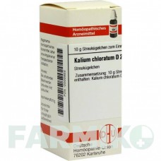 КАЛИУМ ХЛОРАТУМ (KALIUM CHLORATUM) D 200 глобули 10 г - Гомеопатия DHU