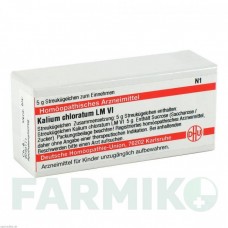 КАЛИУМ ХЛОРАТУМ (KALIUM CHLORATUM) LM VI глобули 5 г - Гомеопатия DHU