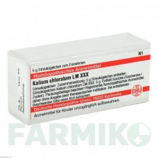 КАЛИУМ ХЛОРАТУМ (KALIUM CHLORATUM) LM XXX глобули 5 г - Гомеопатия DHU