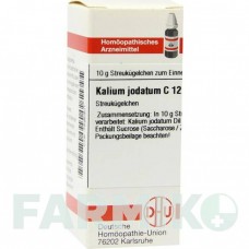 КАЛІУМ ЙОДАТУМ (KALIUM JODATUM) C 12 глобули 10 г - Гомеопатія DHU