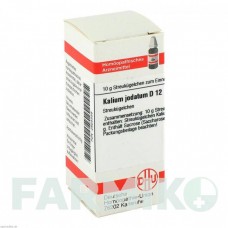 КАЛІУМ ЙОДАТУМ (KALIUM JODATUM) D 12 глобули 10 г - Гомеопатія DHU