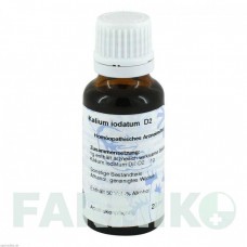 КАЛИУМ ЙОДАТУМ (KALIUM JODATUM) D 2 раствор 20 мл - Гомеопатия HANOSAN