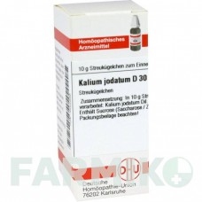 КАЛІУМ ЙОДАТУМ (KALIUM JODATUM) D 30 глобули 10 г - Гомеопатія DHU