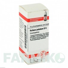 КАЛІУМ ЙОДАТУМ (KALIUM JODATUM) D 6 глобули 10 г - Гомеопатія DHU