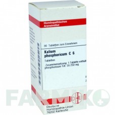 КАЛІУМ ФОСФОРИКУМ (KALIUM PHOSPHORICUM) C 6 таблетки 80 шт - Гомеопатія DHU