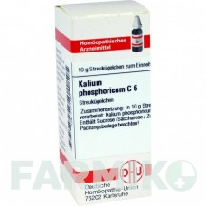 КАЛІУМ ФОСФОРИКУМ (KALIUM PHOSPHORICUM) C 6 глобули 10 г - Гомеопатія DHU