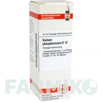 КАЛІУМ ФОСФОРИКУМ (KALIUM PHOSPHORICUM) D 12 розчин 20 мл - Гомеопатія DHU