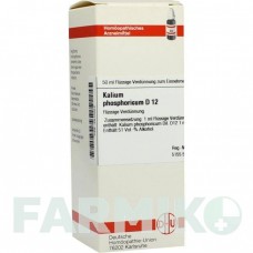 КАЛІУМ ФОСФОРИКУМ (KALIUM PHOSPHORICUM) D 12 розчин 50 мл - Гомеопатія DHU