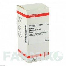КАЛІУМ ФОСФОРИКУМ (KALIUM PHOSPHORICUM) D 3 таблетки 200 шт - Гомеопатія DHU