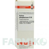 КАЛІУМ ФОСФОРИКУМ (KALIUM PHOSPHORICUM) D 30 розчин 20 мл - Гомеопатія DHU