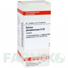 КАЛІУМ ФОСФОРИКУМ (KALIUM PHOSPHORICUM) D 30 таблетки 80 шт - Гомеопатія DHU