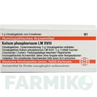 КАЛІУМ ФОСФОРИКУМ (KALIUM PHOSPHORICUM) LM XVIII глобули 5 г - Гомеопатія DHU