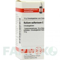 КАЛІУМ СУЛЬФУРИКУМ (KALIUM SULFURICUM) C 12 глобули 10 г - Гомеопатія DHU