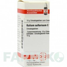 КАЛІУМ СУЛЬФУРИКУМ (KALIUM SULFURICUM) C 12 глобули 10 г - Гомеопатія DHU