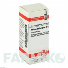 КАЛІУМ СУЛЬФУРИКУМ (KALIUM SULFURICUM) D 12 глобули 10 г - Гомеопатія DHU