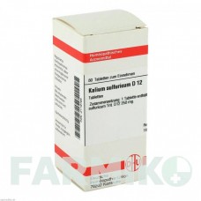 КАЛІУМ СУЛЬФУРИКУМ (KALIUM SULFURICUM) D 12 таблетки 80 шт - Гомеопатія DHU