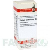 КАЛИУМ СУЛЬФУРИКУМ (KALIUM SULFURICUM) D 30 глобули 10 г - Гомеопатия DHU