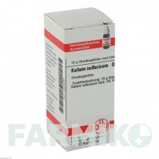 КАЛІУМ СУЛЬФУРИКУМ (KALIUM SULFURICUM) D 6 глобули 10 г - Гомеопатія DHU