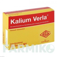 КАЛИУМ ВЕРЛА (KALIUM VERLA) гранулы 20 шт - Калия цитрат VERLA-PHARM