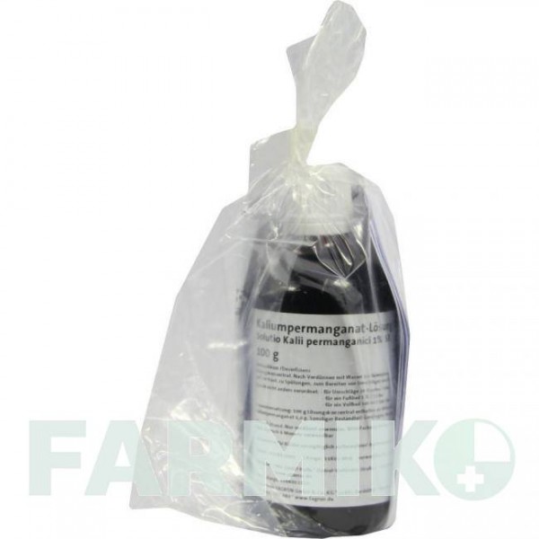 КАЛИУМПЕРМАНГАНАТ ЛОСУНГ (KALIUMPERMANGANAT LoSUNG) 1% раствор 100 г - Перманганат калия FAGRON