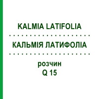 КАЛЬМІЯ ЛАТИФОЛІА (KALMIA LATIFOLIA) Q 15 розчин 15 мл - Гомеопатія GUDJONS